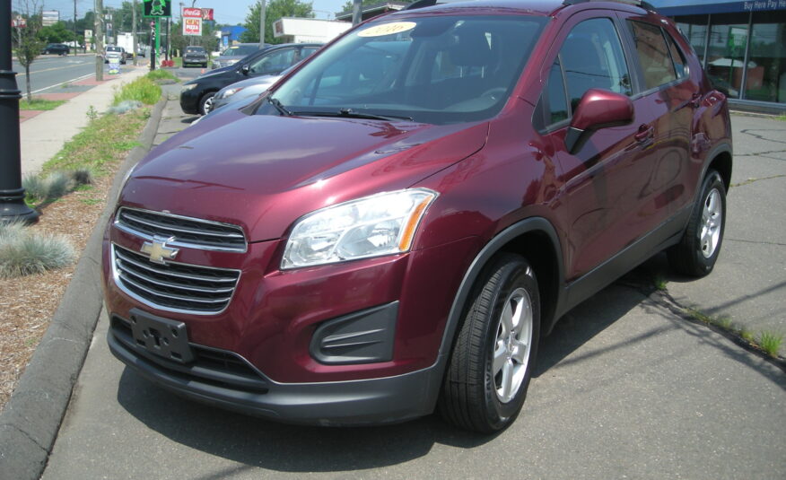 2016 Chevy Trax AWD